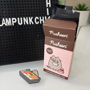 Pusheen The Cat Ramen Sushi Enamel Pin Blind Box Hot Topic To Go Take Out Sushi